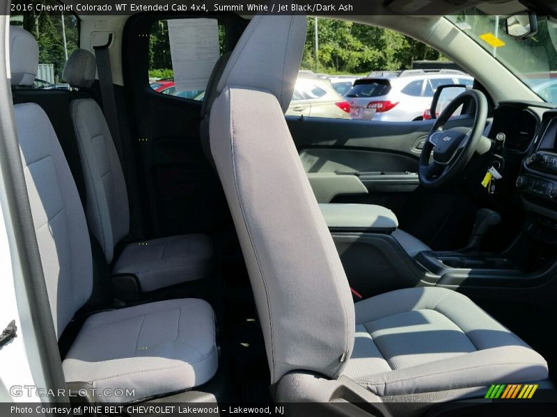 Summit White / Jet Black/Dark Ash 2016 Chevrolet Colorado WT Extended Cab 4x4