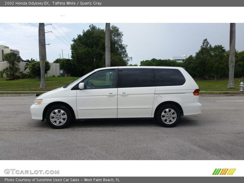 Taffeta White / Quartz Gray 2002 Honda Odyssey EX