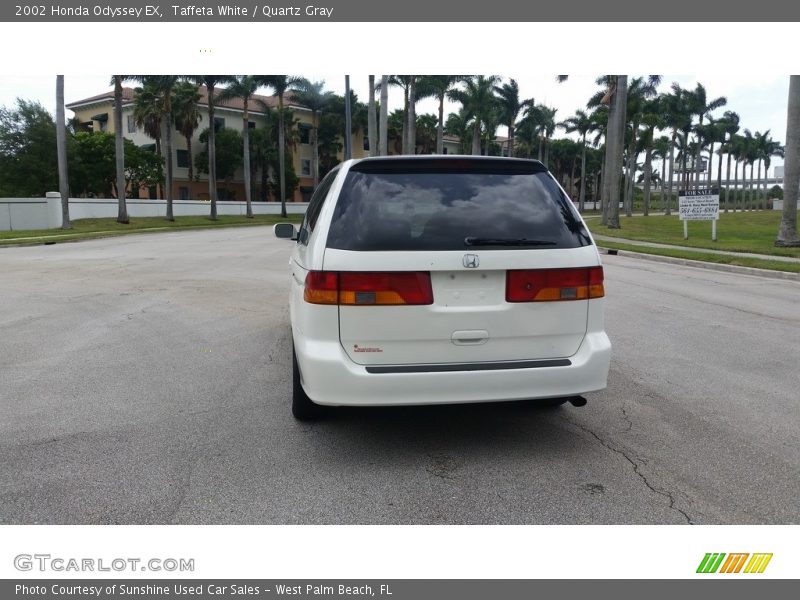 Taffeta White / Quartz Gray 2002 Honda Odyssey EX