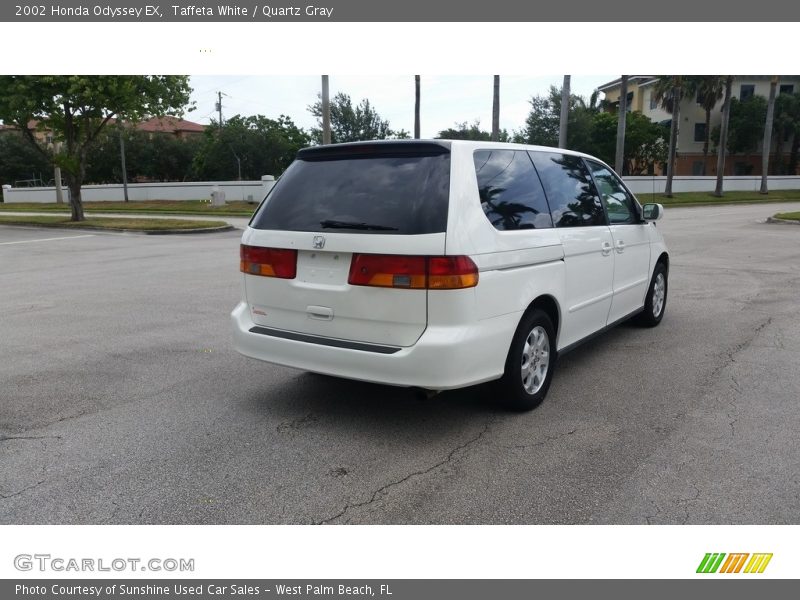 Taffeta White / Quartz Gray 2002 Honda Odyssey EX