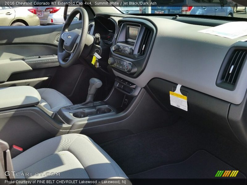 Summit White / Jet Black/Dark Ash 2016 Chevrolet Colorado WT Extended Cab 4x4