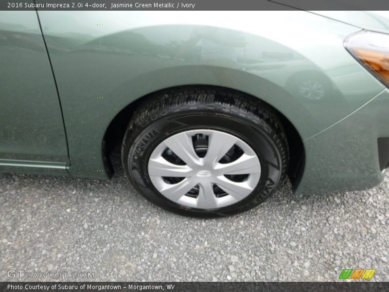 Jasmine Green Metallic / Ivory 2016 Subaru Impreza 2.0i 4-door