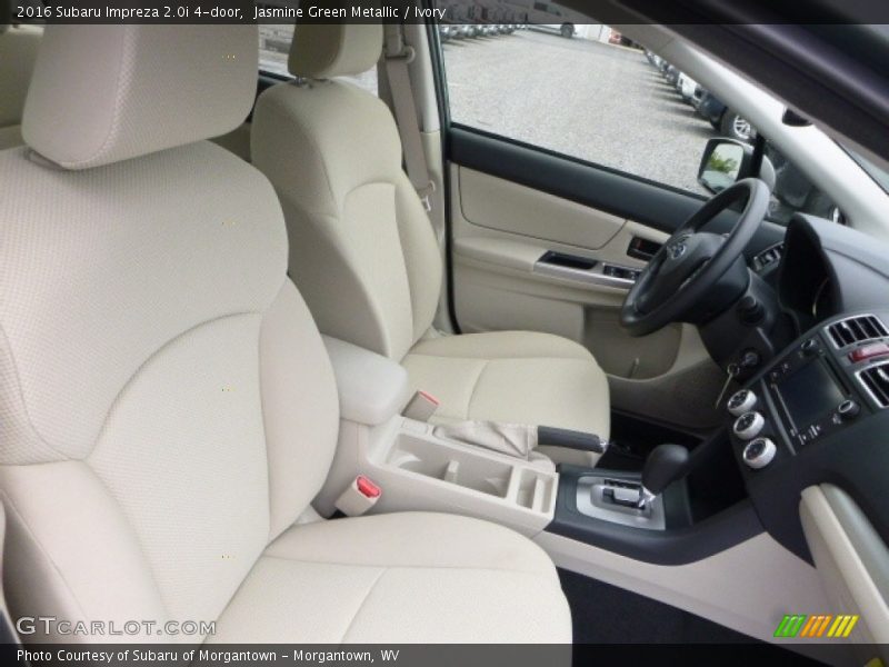 Jasmine Green Metallic / Ivory 2016 Subaru Impreza 2.0i 4-door