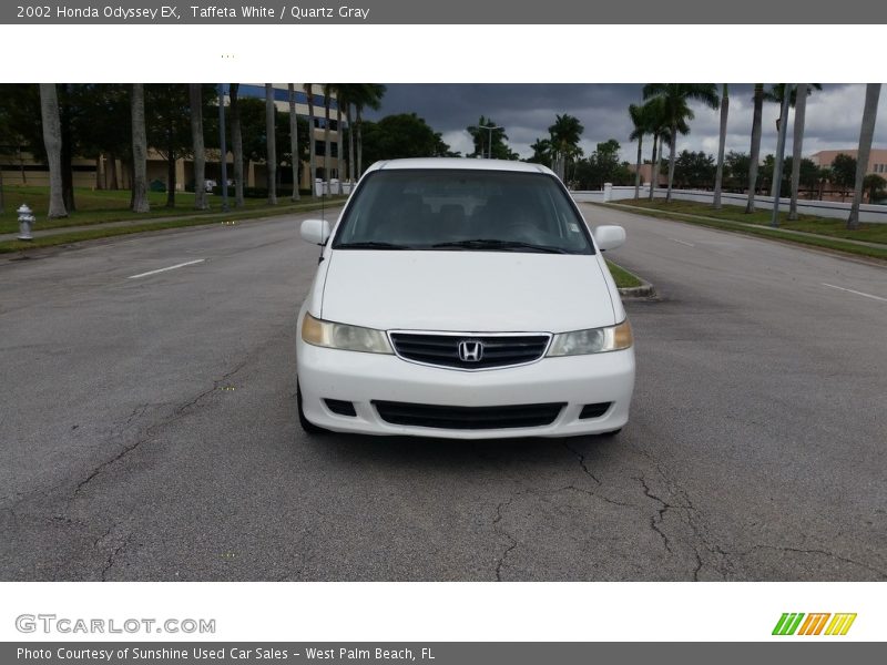 Taffeta White / Quartz Gray 2002 Honda Odyssey EX