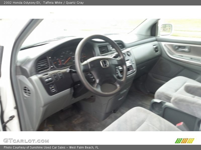 Taffeta White / Quartz Gray 2002 Honda Odyssey EX