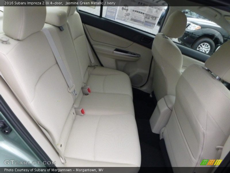 Jasmine Green Metallic / Ivory 2016 Subaru Impreza 2.0i 4-door
