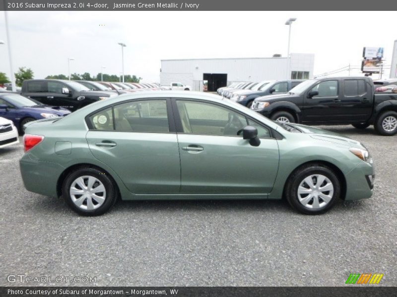 Jasmine Green Metallic / Ivory 2016 Subaru Impreza 2.0i 4-door
