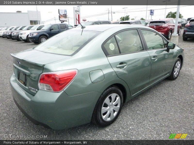 Jasmine Green Metallic / Ivory 2016 Subaru Impreza 2.0i 4-door