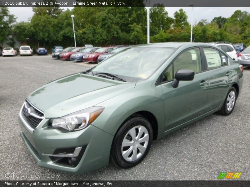 Jasmine Green Metallic / Ivory 2016 Subaru Impreza 2.0i 4-door