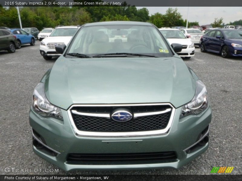 Jasmine Green Metallic / Ivory 2016 Subaru Impreza 2.0i 4-door
