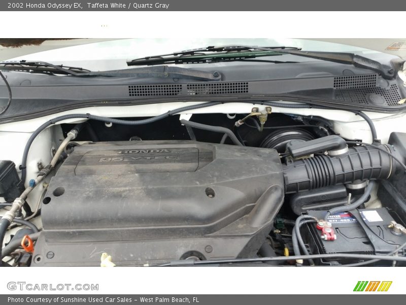 Taffeta White / Quartz Gray 2002 Honda Odyssey EX