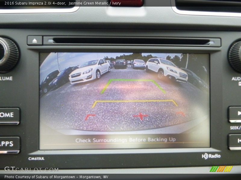 Jasmine Green Metallic / Ivory 2016 Subaru Impreza 2.0i 4-door