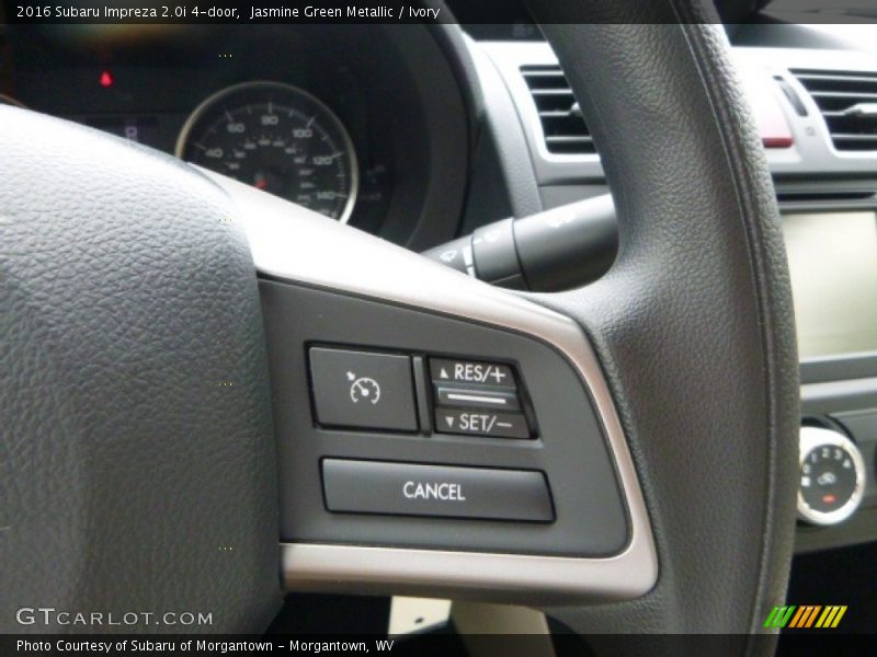 Jasmine Green Metallic / Ivory 2016 Subaru Impreza 2.0i 4-door