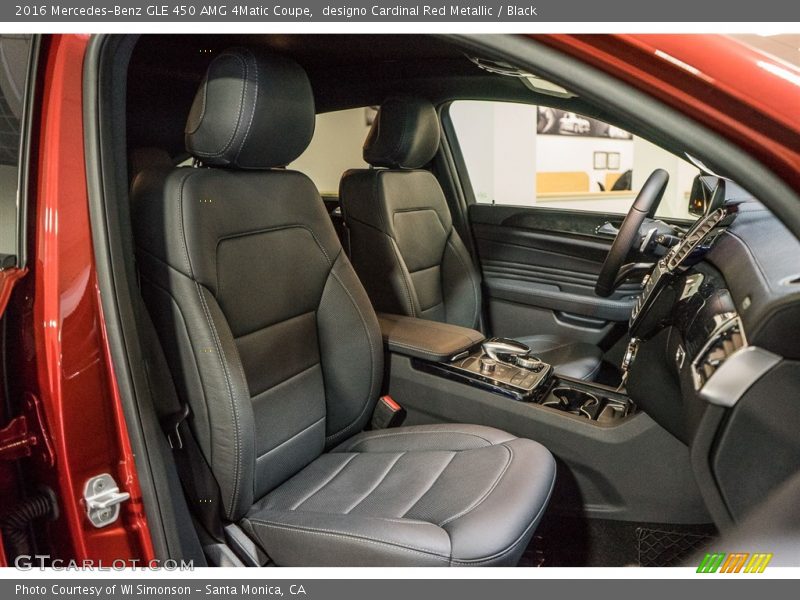 designo Cardinal Red Metallic / Black 2016 Mercedes-Benz GLE 450 AMG 4Matic Coupe