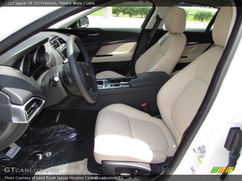  2017 XE 25t Premium Latte Interior