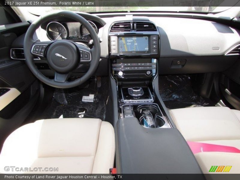 Polaris White / Latte 2017 Jaguar XE 25t Premium