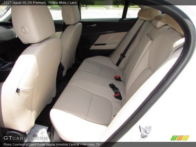 Rear Seat of 2017 XE 25t Premium