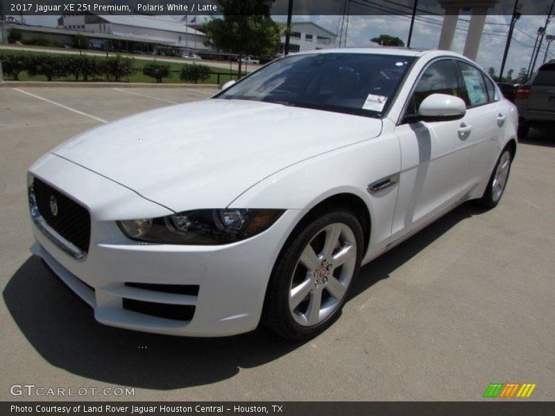 Front 3/4 View of 2017 XE 25t Premium