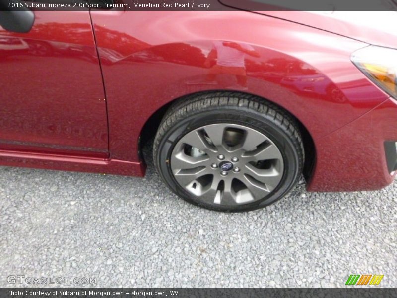 Venetian Red Pearl / Ivory 2016 Subaru Impreza 2.0i Sport Premium