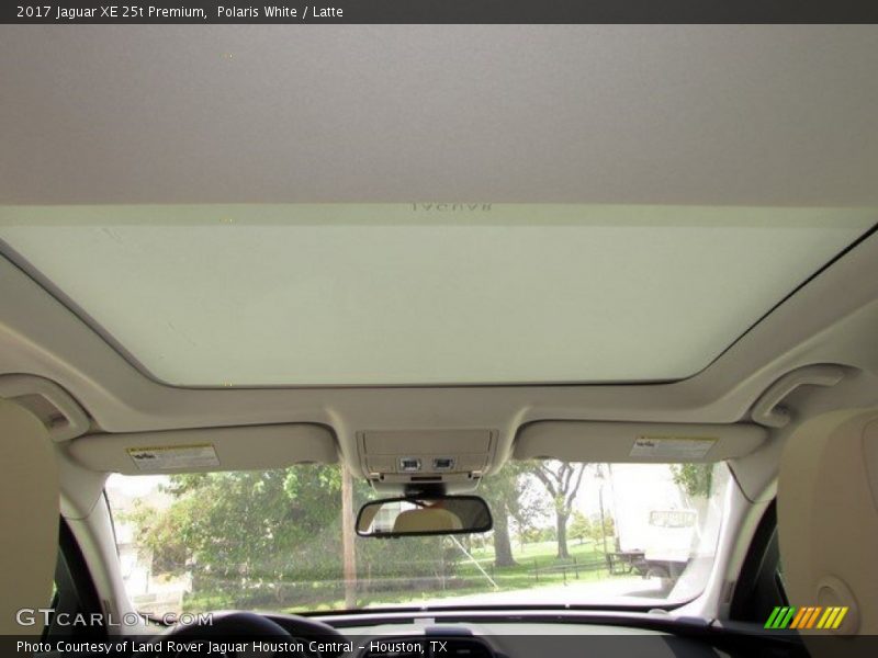 Polaris White / Latte 2017 Jaguar XE 25t Premium