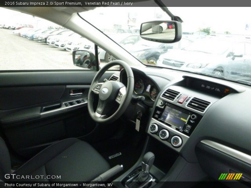 Venetian Red Pearl / Ivory 2016 Subaru Impreza 2.0i Sport Premium