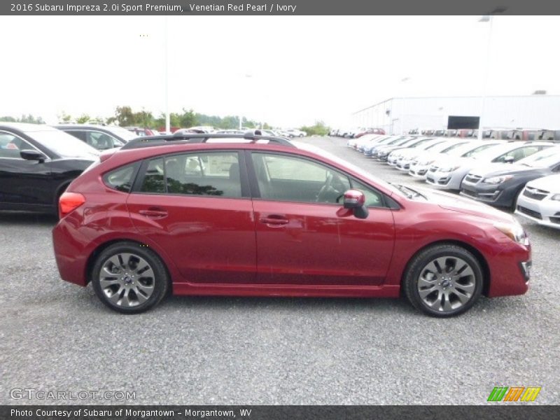 Venetian Red Pearl / Ivory 2016 Subaru Impreza 2.0i Sport Premium