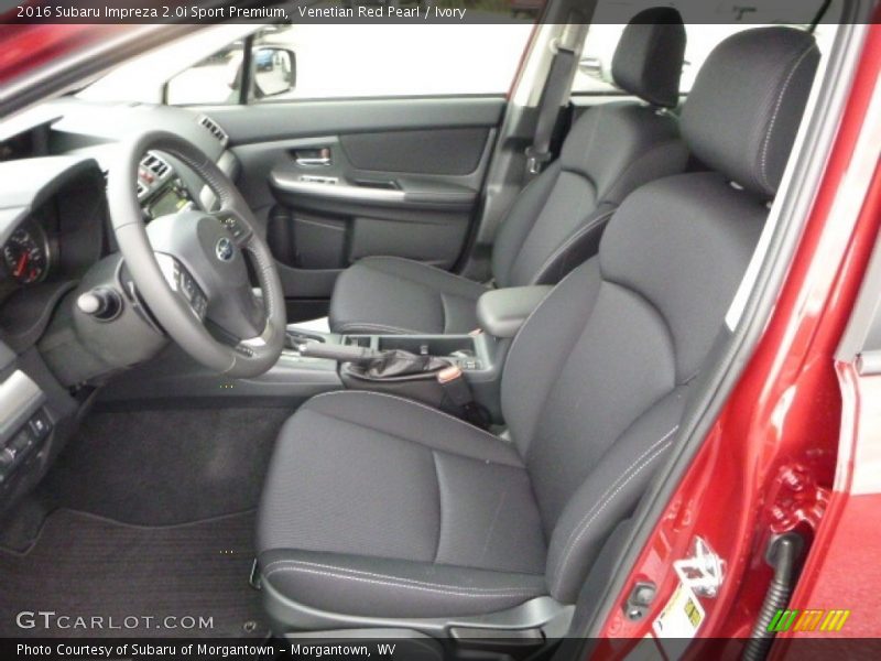 Venetian Red Pearl / Ivory 2016 Subaru Impreza 2.0i Sport Premium
