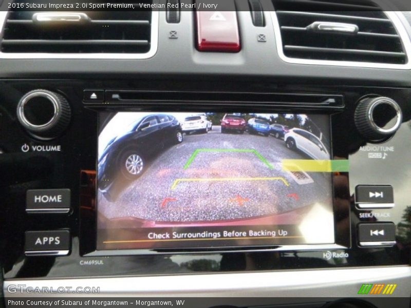 Venetian Red Pearl / Ivory 2016 Subaru Impreza 2.0i Sport Premium