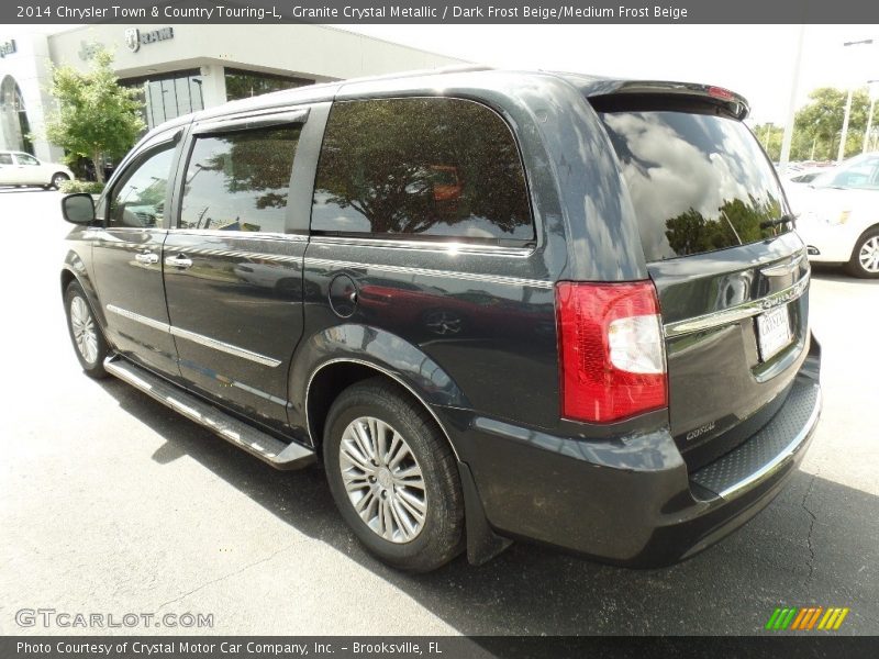 Granite Crystal Metallic / Dark Frost Beige/Medium Frost Beige 2014 Chrysler Town & Country Touring-L