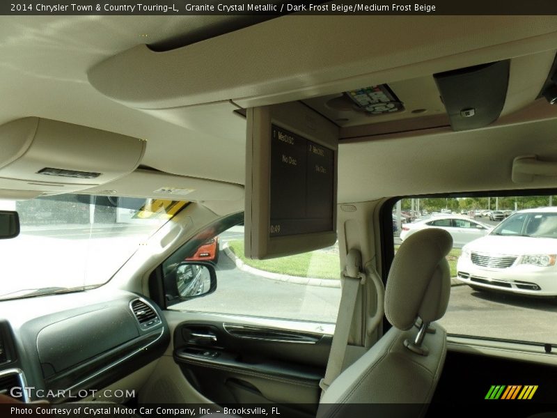 Granite Crystal Metallic / Dark Frost Beige/Medium Frost Beige 2014 Chrysler Town & Country Touring-L