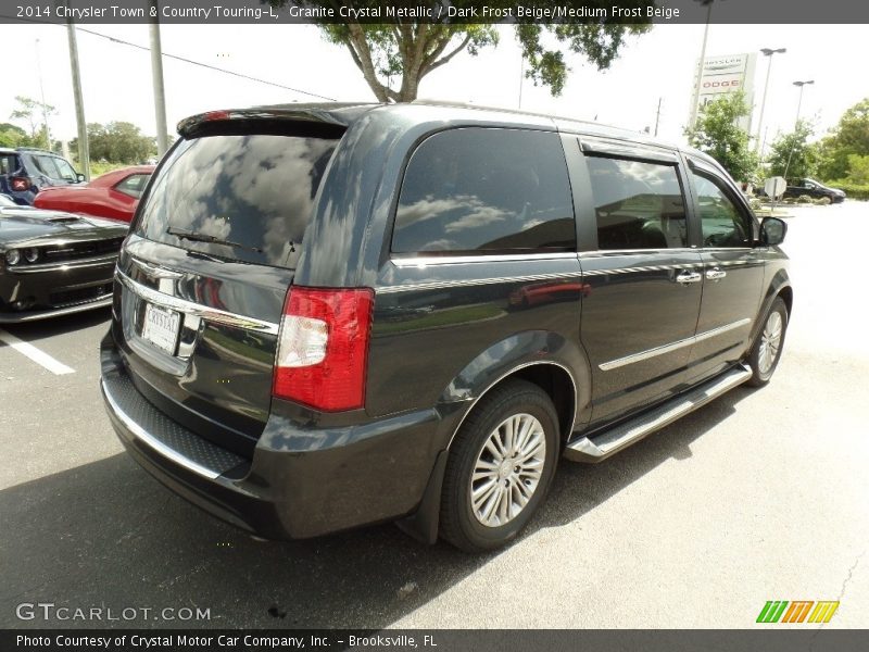 Granite Crystal Metallic / Dark Frost Beige/Medium Frost Beige 2014 Chrysler Town & Country Touring-L