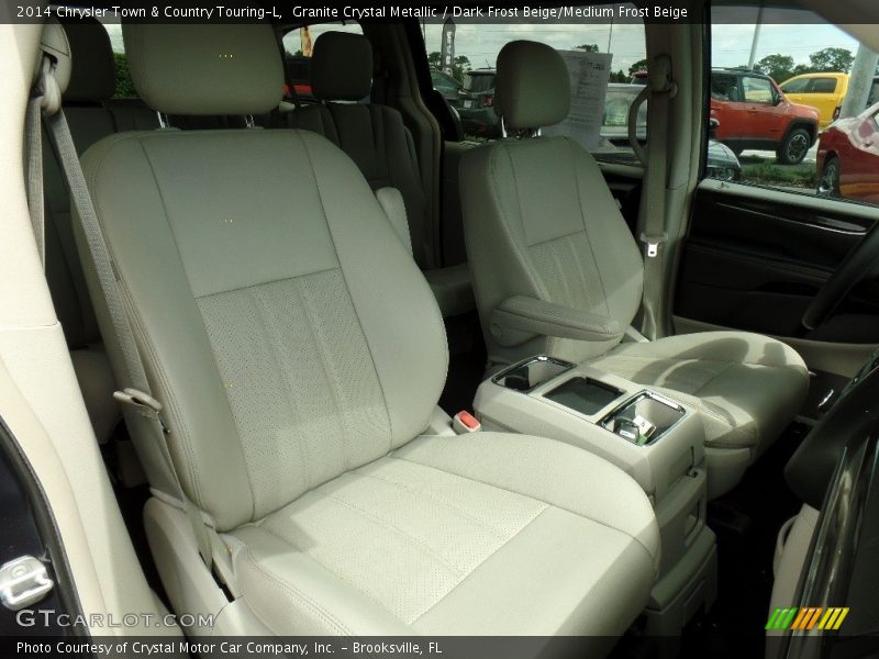 Granite Crystal Metallic / Dark Frost Beige/Medium Frost Beige 2014 Chrysler Town & Country Touring-L