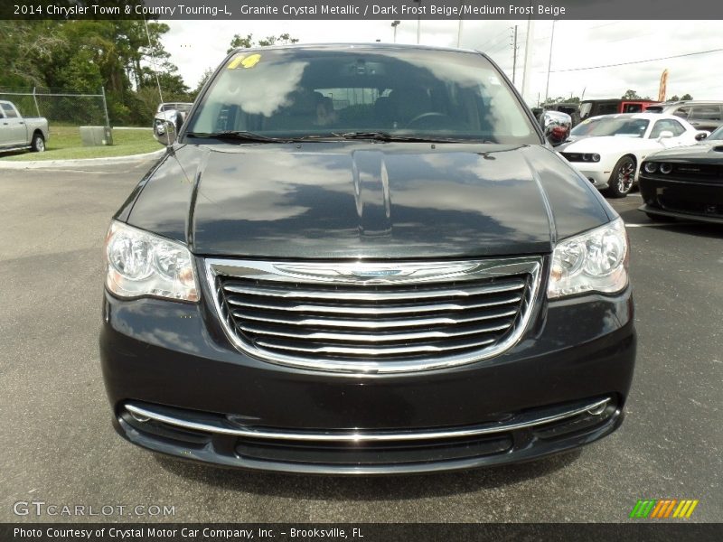 Granite Crystal Metallic / Dark Frost Beige/Medium Frost Beige 2014 Chrysler Town & Country Touring-L