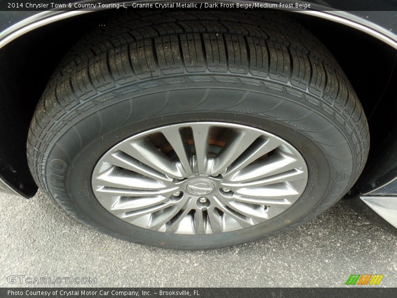 Granite Crystal Metallic / Dark Frost Beige/Medium Frost Beige 2014 Chrysler Town & Country Touring-L
