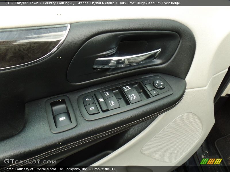 Granite Crystal Metallic / Dark Frost Beige/Medium Frost Beige 2014 Chrysler Town & Country Touring-L