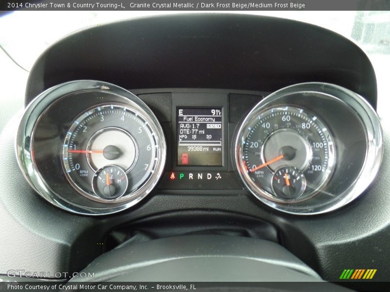 Granite Crystal Metallic / Dark Frost Beige/Medium Frost Beige 2014 Chrysler Town & Country Touring-L