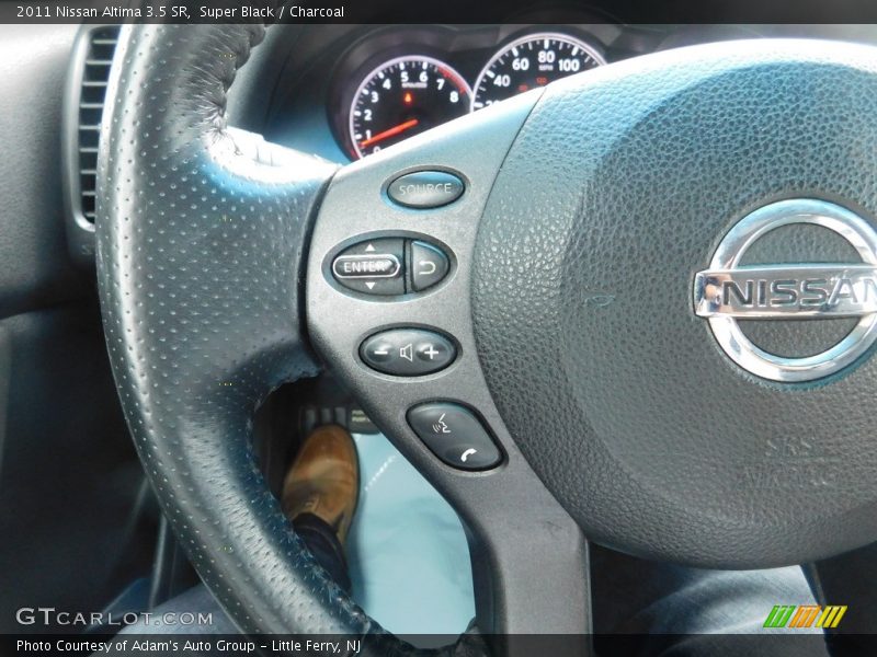 Super Black / Charcoal 2011 Nissan Altima 3.5 SR