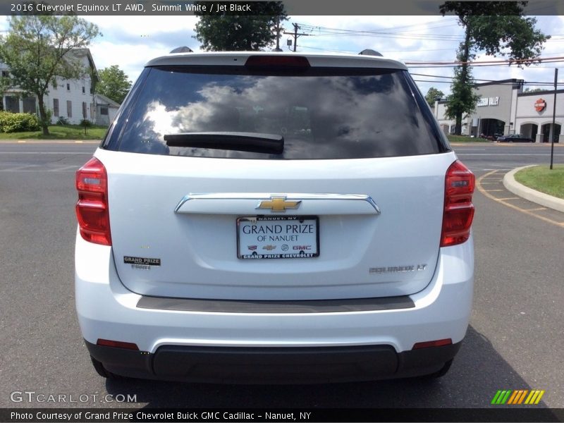 Summit White / Jet Black 2016 Chevrolet Equinox LT AWD