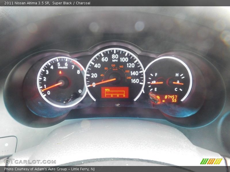 Super Black / Charcoal 2011 Nissan Altima 3.5 SR