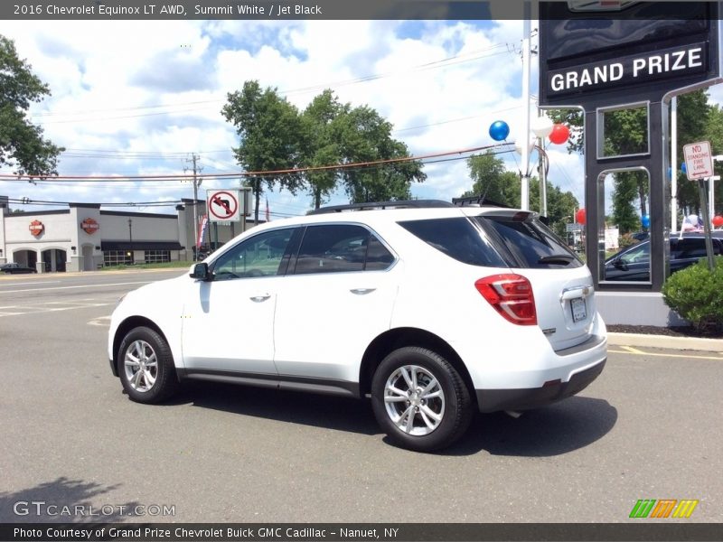 Summit White / Jet Black 2016 Chevrolet Equinox LT AWD
