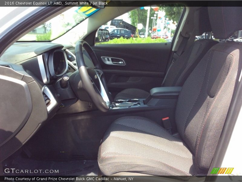 Summit White / Jet Black 2016 Chevrolet Equinox LT AWD