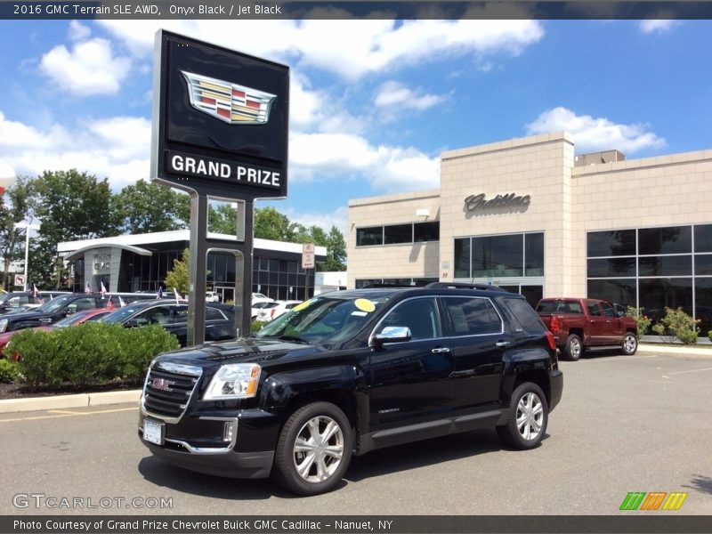 Onyx Black / Jet Black 2016 GMC Terrain SLE AWD