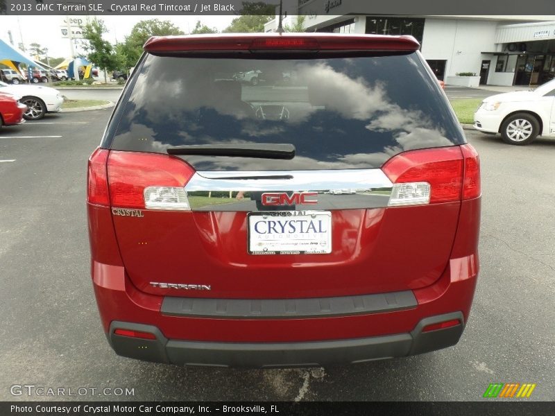 Crystal Red Tintcoat / Jet Black 2013 GMC Terrain SLE