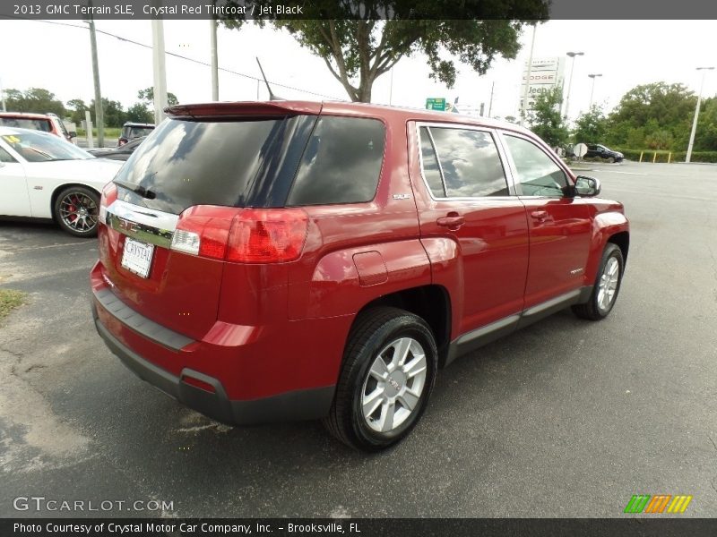 Crystal Red Tintcoat / Jet Black 2013 GMC Terrain SLE