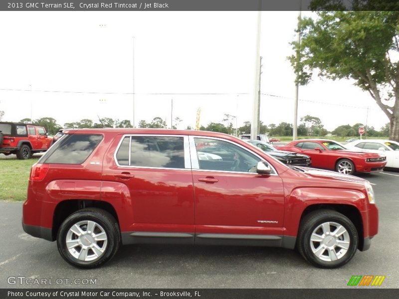 Crystal Red Tintcoat / Jet Black 2013 GMC Terrain SLE