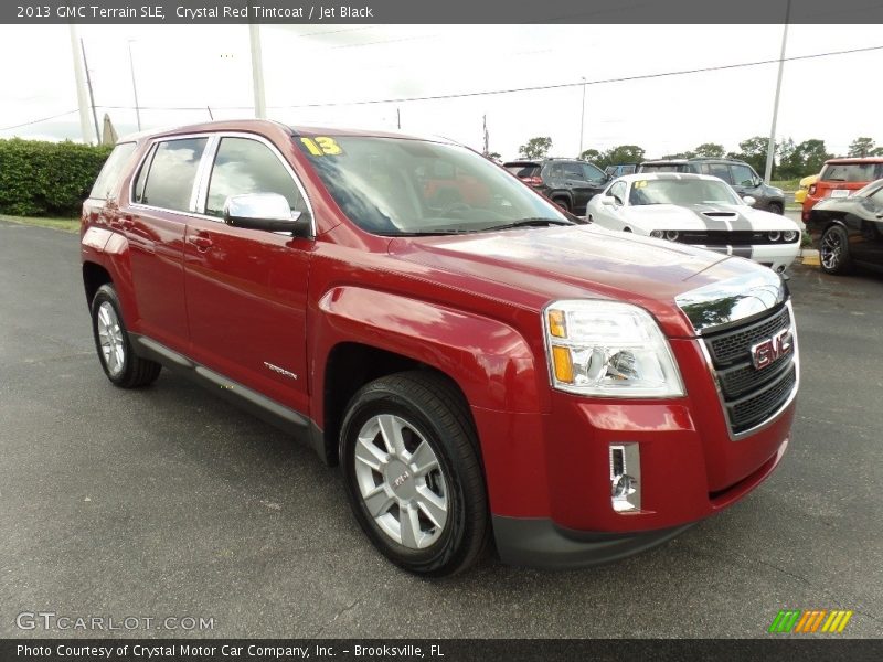 Crystal Red Tintcoat / Jet Black 2013 GMC Terrain SLE