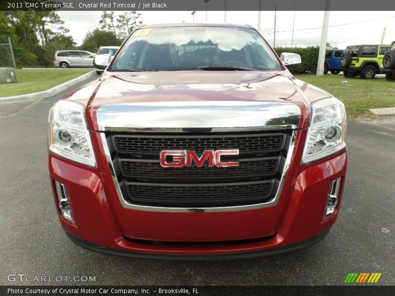 Crystal Red Tintcoat / Jet Black 2013 GMC Terrain SLE