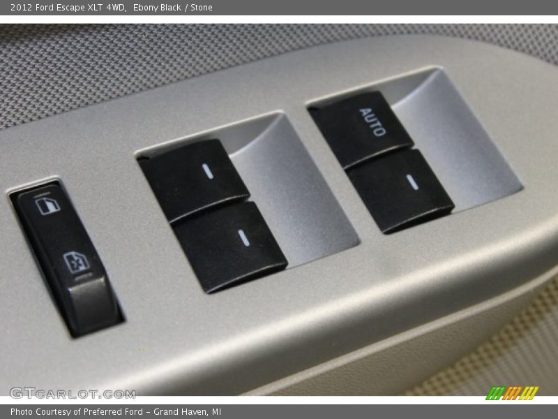 Ebony Black / Stone 2012 Ford Escape XLT 4WD