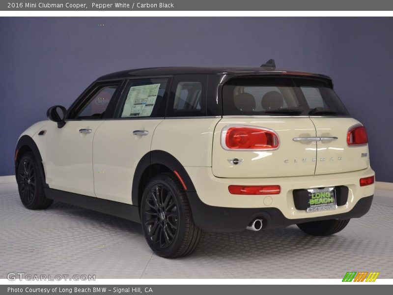 Pepper White / Carbon Black 2016 Mini Clubman Cooper