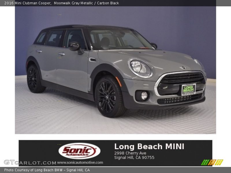 Moonwalk Gray Metallic / Carbon Black 2016 Mini Clubman Cooper